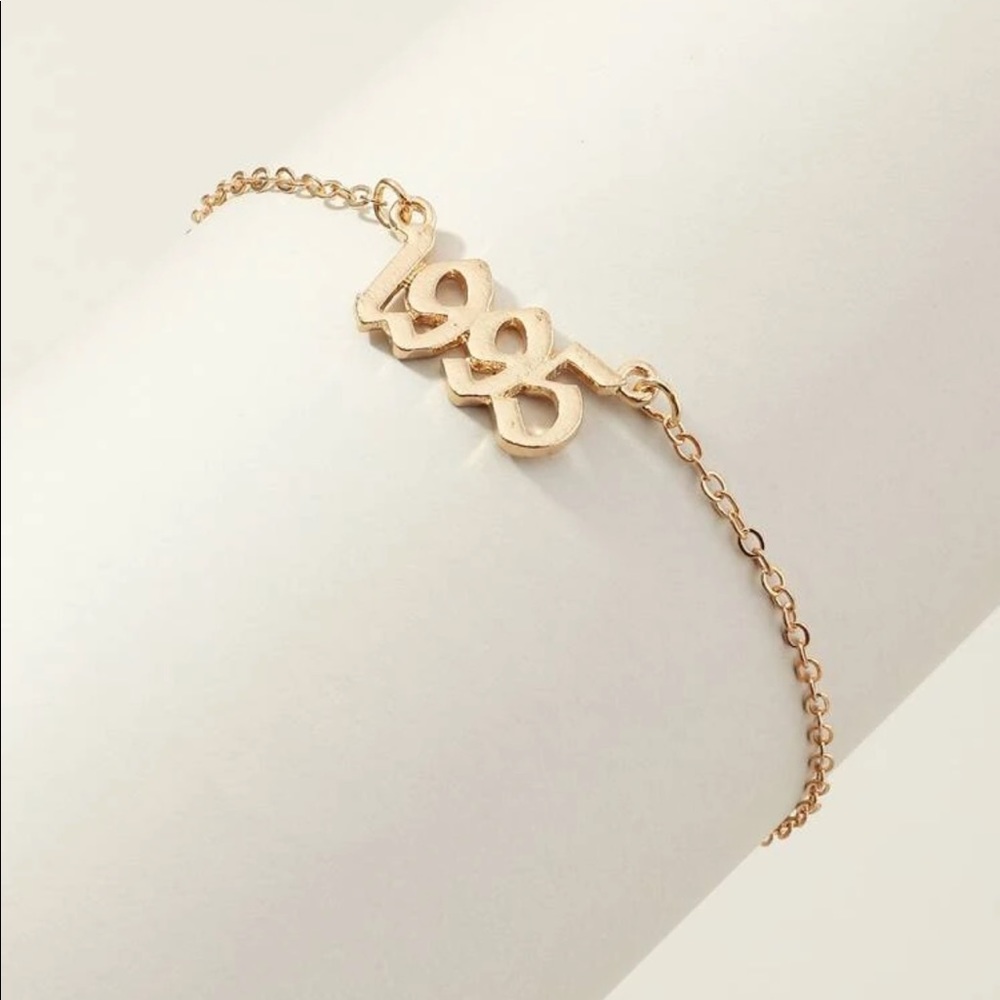 LAST ONE 1995 Birth Year Anklet Bracelet - Picture 3 of 5